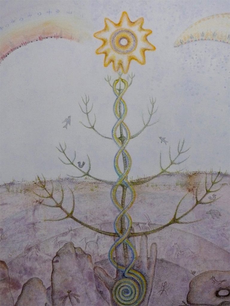 Peacemakers Journey (detail) by Linnie Lambrechtsen
