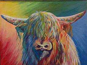 Reuben's Rainbow Highlander by Liz Wilson
