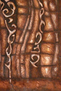 Language of the Earth (detail) by Lae Oldmeadow