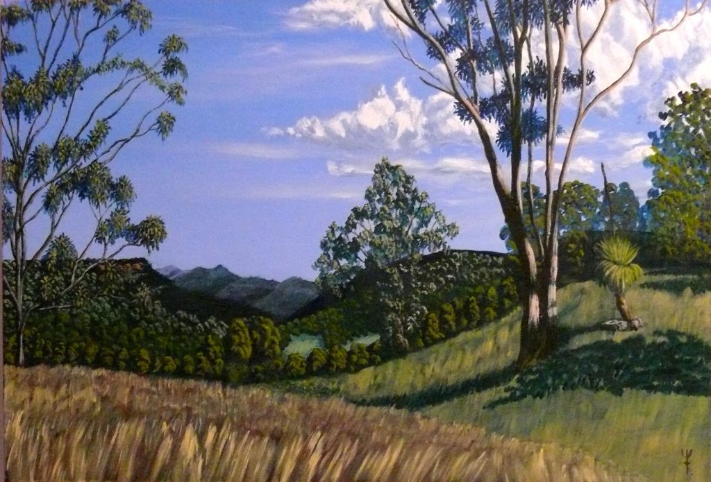 Billen Cliffs on a Sunny Afternoon by Ian FitzSimons