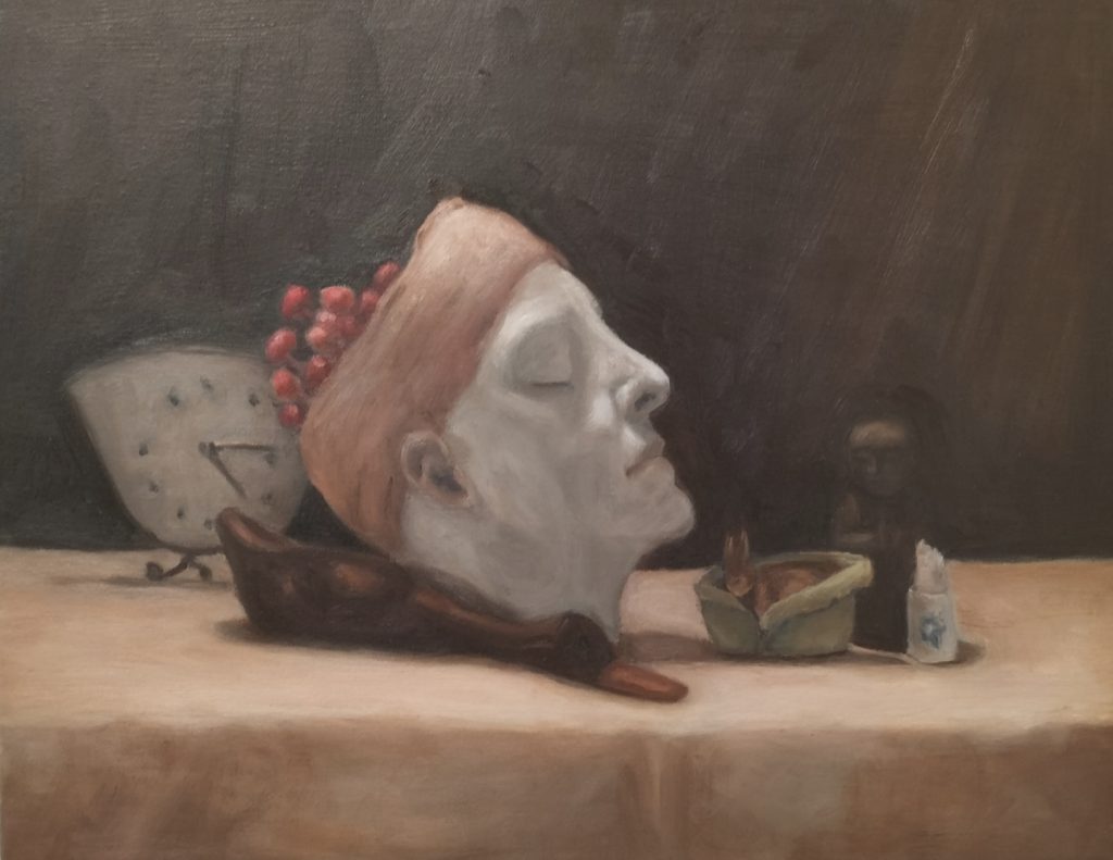 Memento Mori - Christine Wynyard (Oil on Canvas)